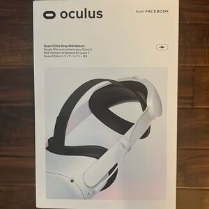 Oculus 2 Elite Strap W/Battery
NWT, Unused ⭐️